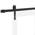 Skyvedør Orkdal Hvit 93 X 211 Cm Massivt Furutre Og Glass