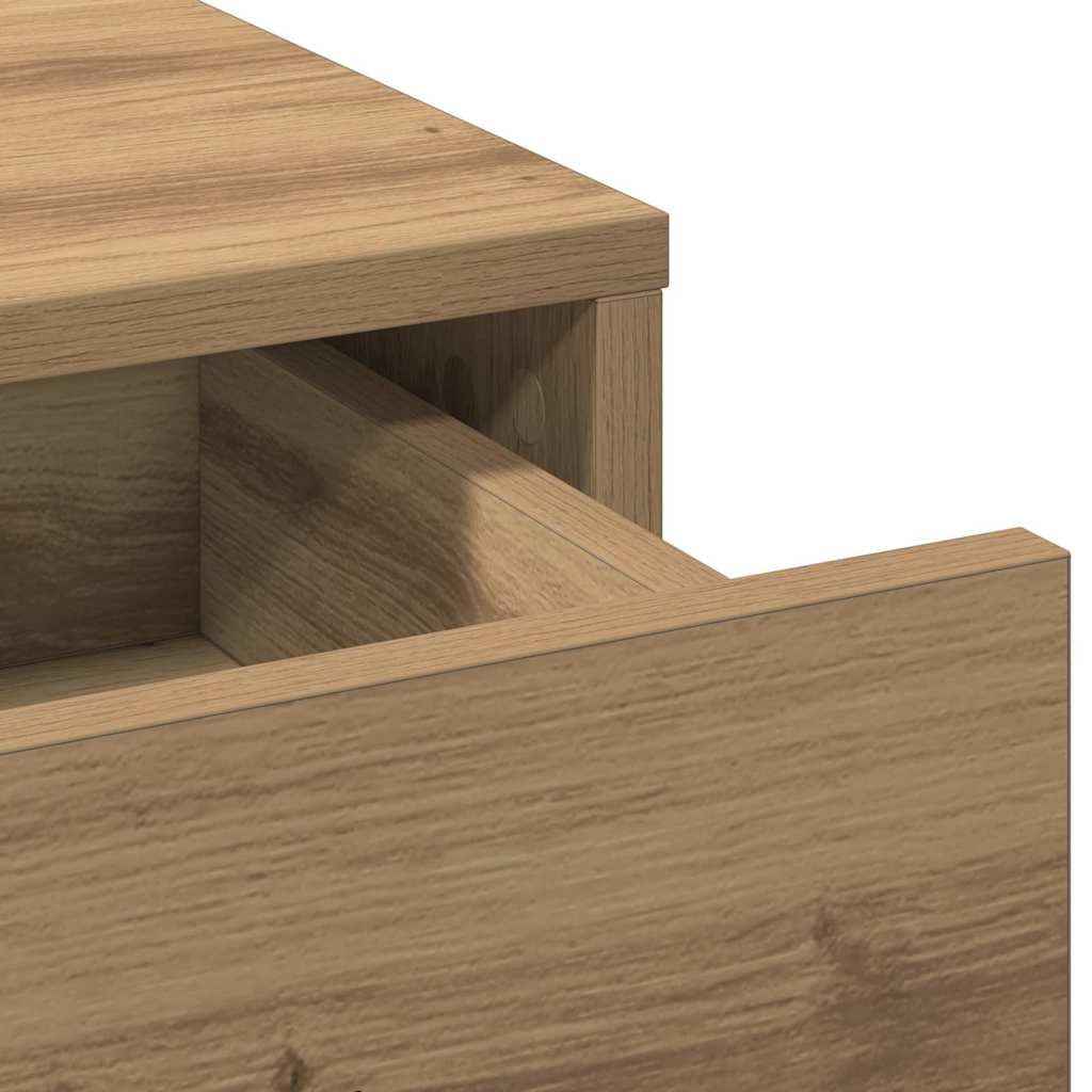 Sminkebord Artisan Eik 78,5 X 41 X 135 Cm Konstruert Tre