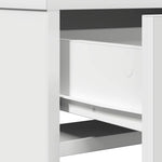Sminkebord Med Speillys Hvit 50 X 41 X 135 Cm Konstruert Tre