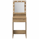 Sminkebord Artisan Eik 50 X 41 X 135 Cm Konstruert Tre