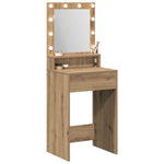 Sminkebord Artisan Eik 50 X 41 X 135 Cm Konstruert Tre