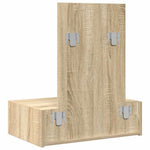 Sminkebord Med Skuff Brun 60 X 40 X 70 Cm Konstruert Tre