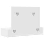 Sminkebord Med Skuff Hvit 100 X 40 X 70 Cm Konstruert Tre