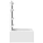 Sminkebord Med Speillys Hvit 60 X 40 X 70 Cm Konstruert Tre
