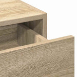 Sminkebord Med Speillys Brun 60 X 40 X 70 Cm Konstruert Tre