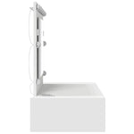 Sminkebord Med Speillys Hvit 100 X 40 X 70 Cm Konstruert Tre