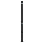 Utendørs Soldusj Svart 217 Cm Pvc Og Aluminium