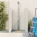 Utendørs Soldusj Svart 217 Cm Pvc Og Aluminium