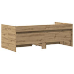 Seng Med Hodegjerde Artisan Eik 75 X 190 Cm Konstruert Tre
