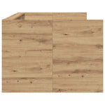 Seng Med Hodegjerde Artisan Eik 75 X 190 Cm Konstruert Tre