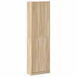 Garderobeskap Sonoma Eik 55 X 25 X 189 Cm Konstruert Tre