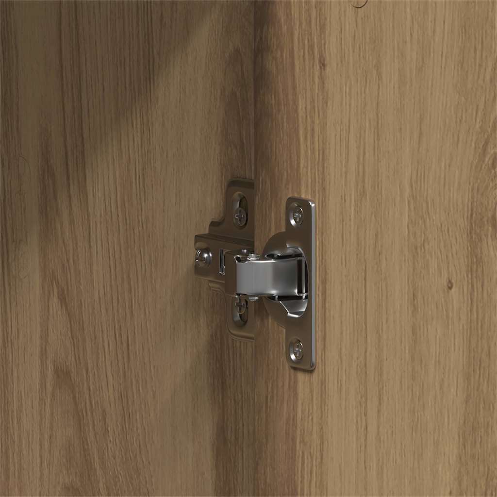 Garderobeskap Artisan Eik 55 X 25 X 189 Cm Konstruert Tre