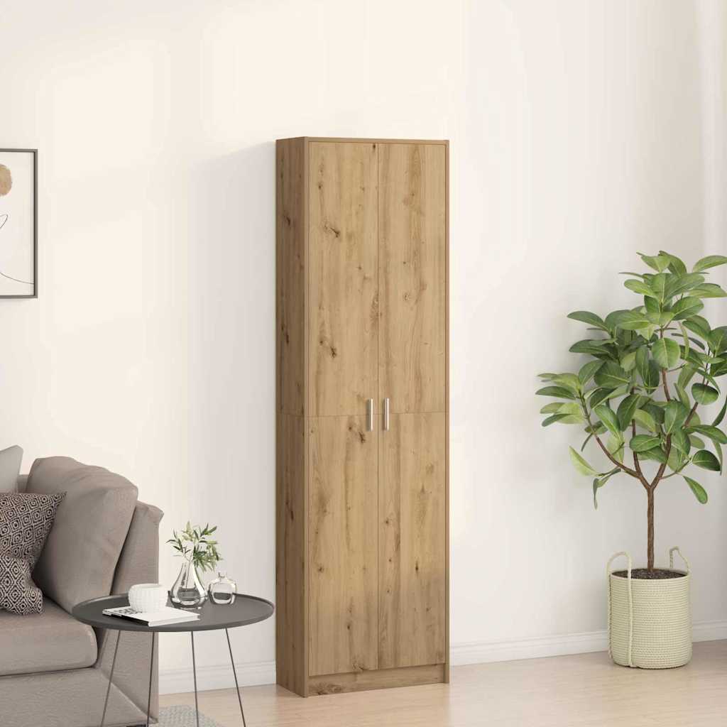 Garderobeskap Artisan Eik 55 X 25 X 189 Cm Konstruert Tre