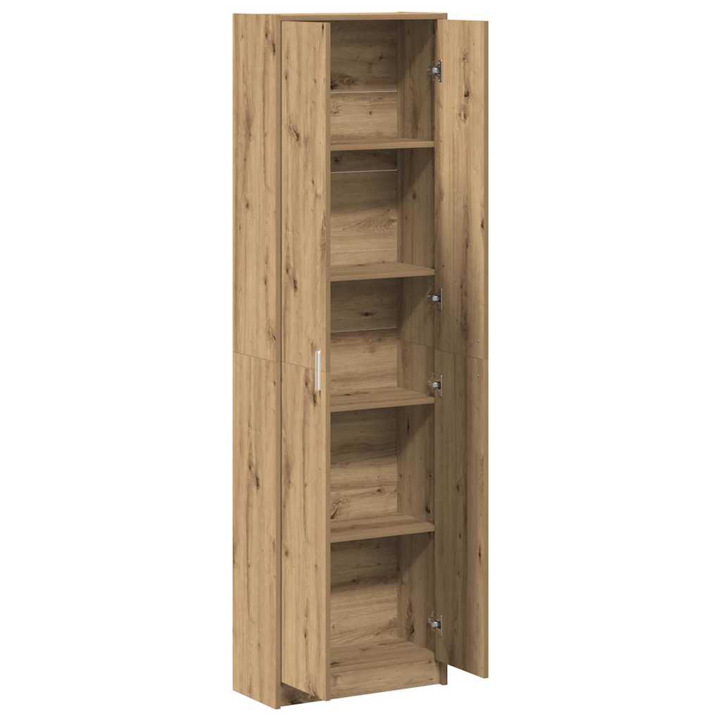 Garderobeskap Artisan Eik 55 X 25 X 189 Cm Konstruert Tre