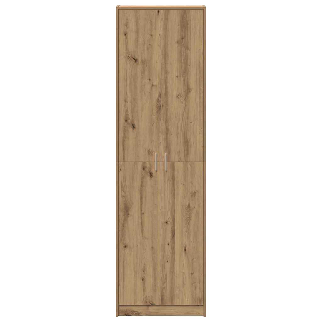 Garderobeskap Artisan Eik 55 X 25 X 189 Cm Konstruert Tre