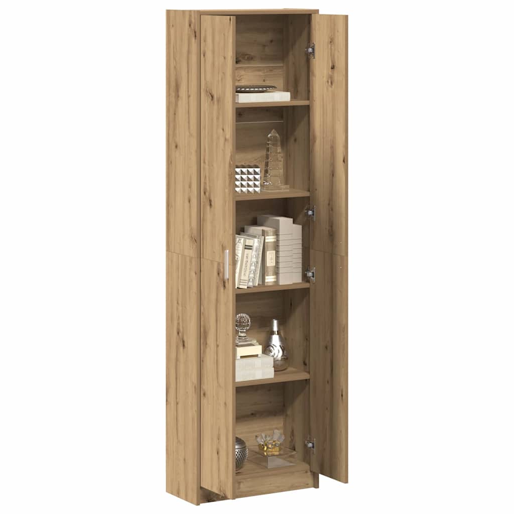 Garderobeskap Artisan Eik 55 X 25 X 189 Cm Konstruert Tre