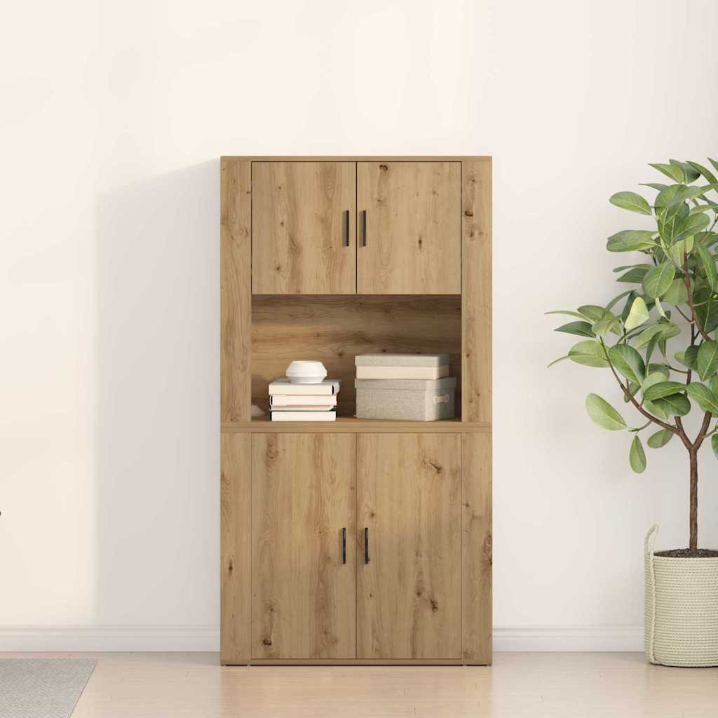 Høyskap Artisan Eik 80 X 33 X 150 Cm Konstruert Tre