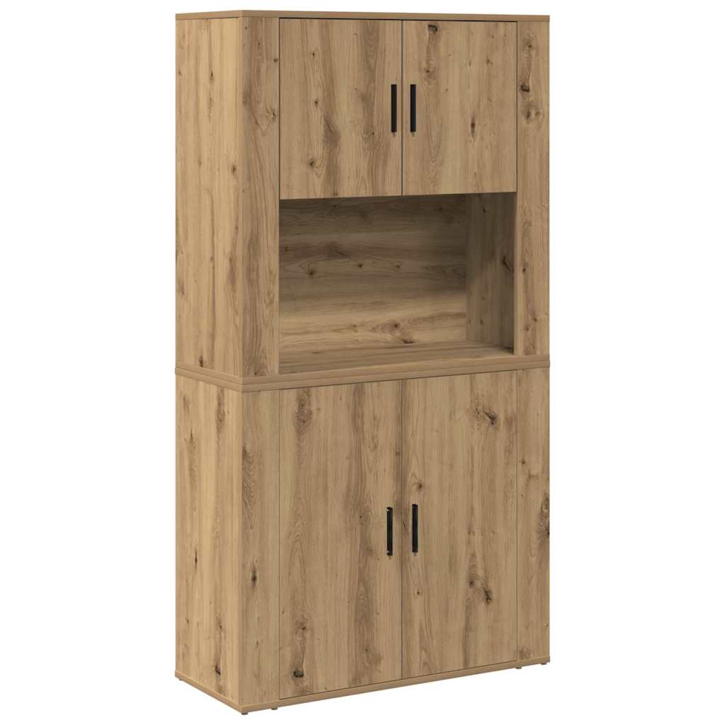 Høyskap Artisan Eik 80 X 33 X 150 Cm Konstruert Tre