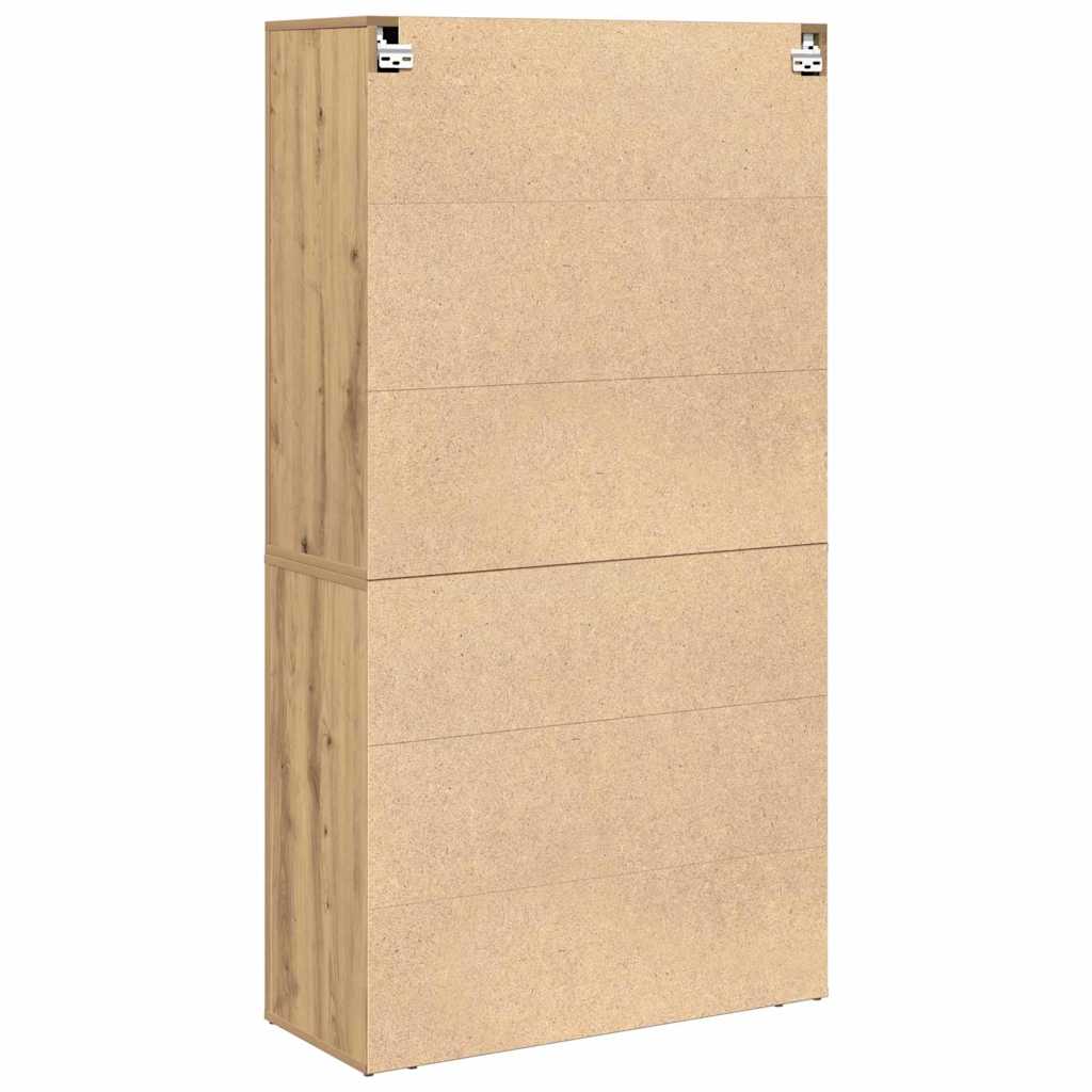 Høyskap Artisan Eik 80 X 33 X 150 Cm Konstruert Tre