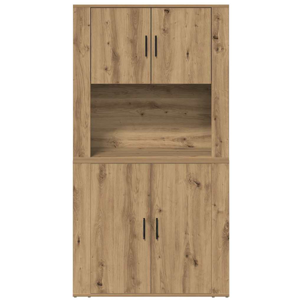 Høyskap Artisan Eik 80 X 33 X 150 Cm Konstruert Tre