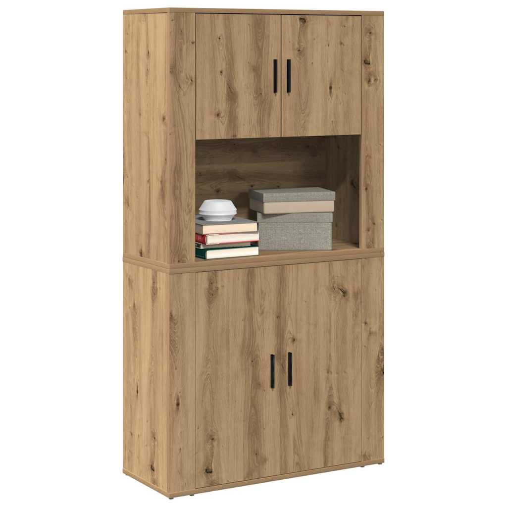 Høyskap Artisan Eik 80 X 33 X 150 Cm Konstruert Tre