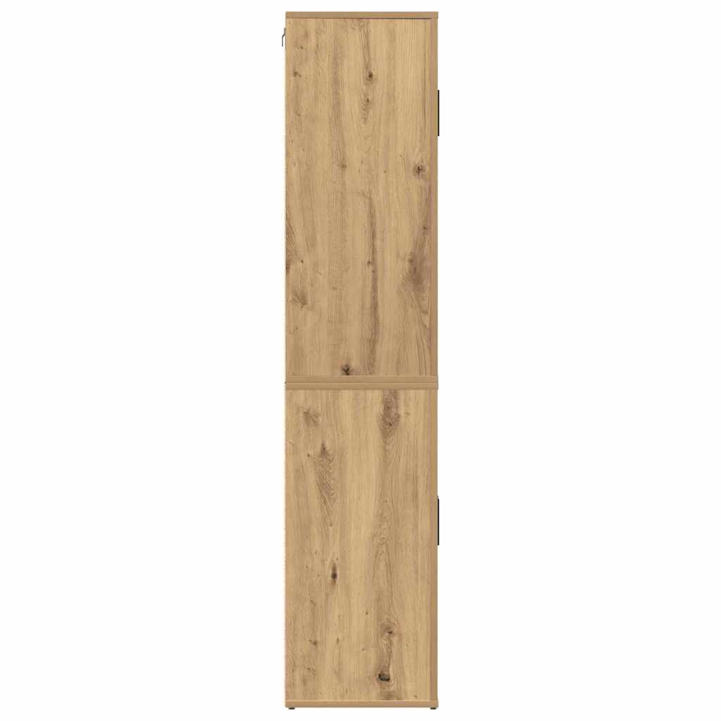 Høyskap Artisan Eik 80 X 33 X 150 Cm Konstruert Tre