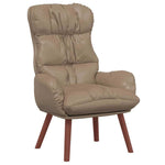 Avslappende Stol Cappuccino 69 X 74 X 93 Cm Kunstlær