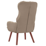Avslappende Stol Cappuccino 69 X 74 X 93 Cm Kunstlær