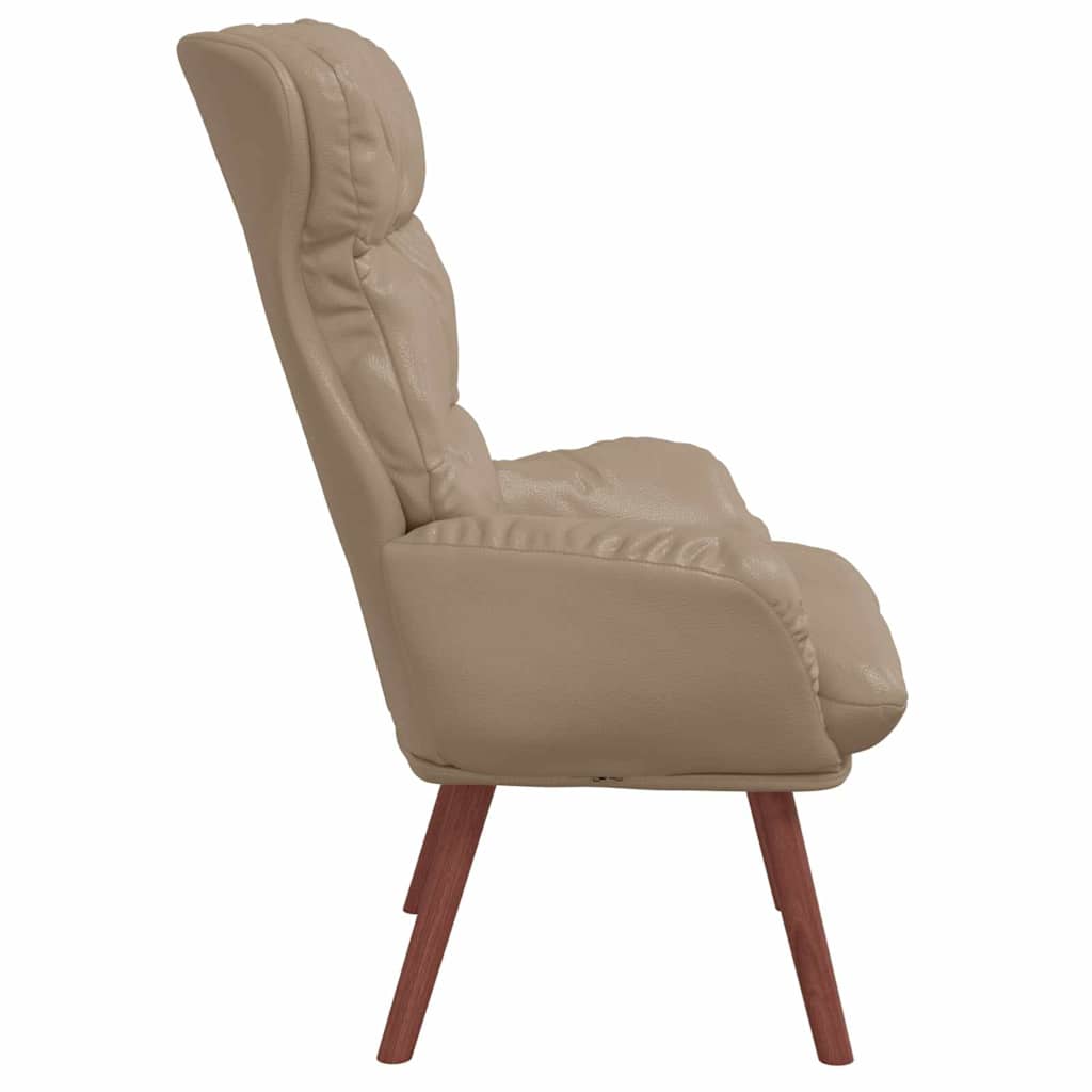 Avslappende Stol Cappuccino 69 X 74 X 93 Cm Kunstlær