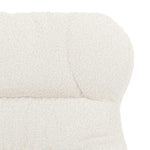 Avslappende Stol Krem 69 X 74 X 93 Cm Stoff