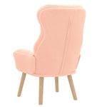 Avslappende Stol Rosa 69 X 74 X 93 Cm Stoff
