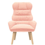 Avslappende Stol Rosa 69 X 74 X 93 Cm Stoff