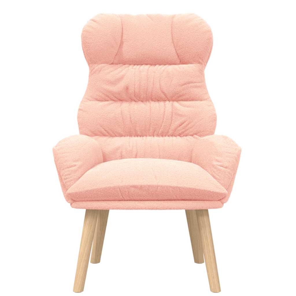 Avslappende Stol Rosa 69 X 74 X 93 Cm Stoff