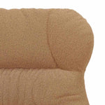 Avslappende Stol Beige 69 X 74 X 93 Cm Stoff