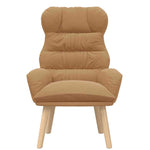 Avslappende Stol Beige 69 X 74 X 93 Cm Stoff