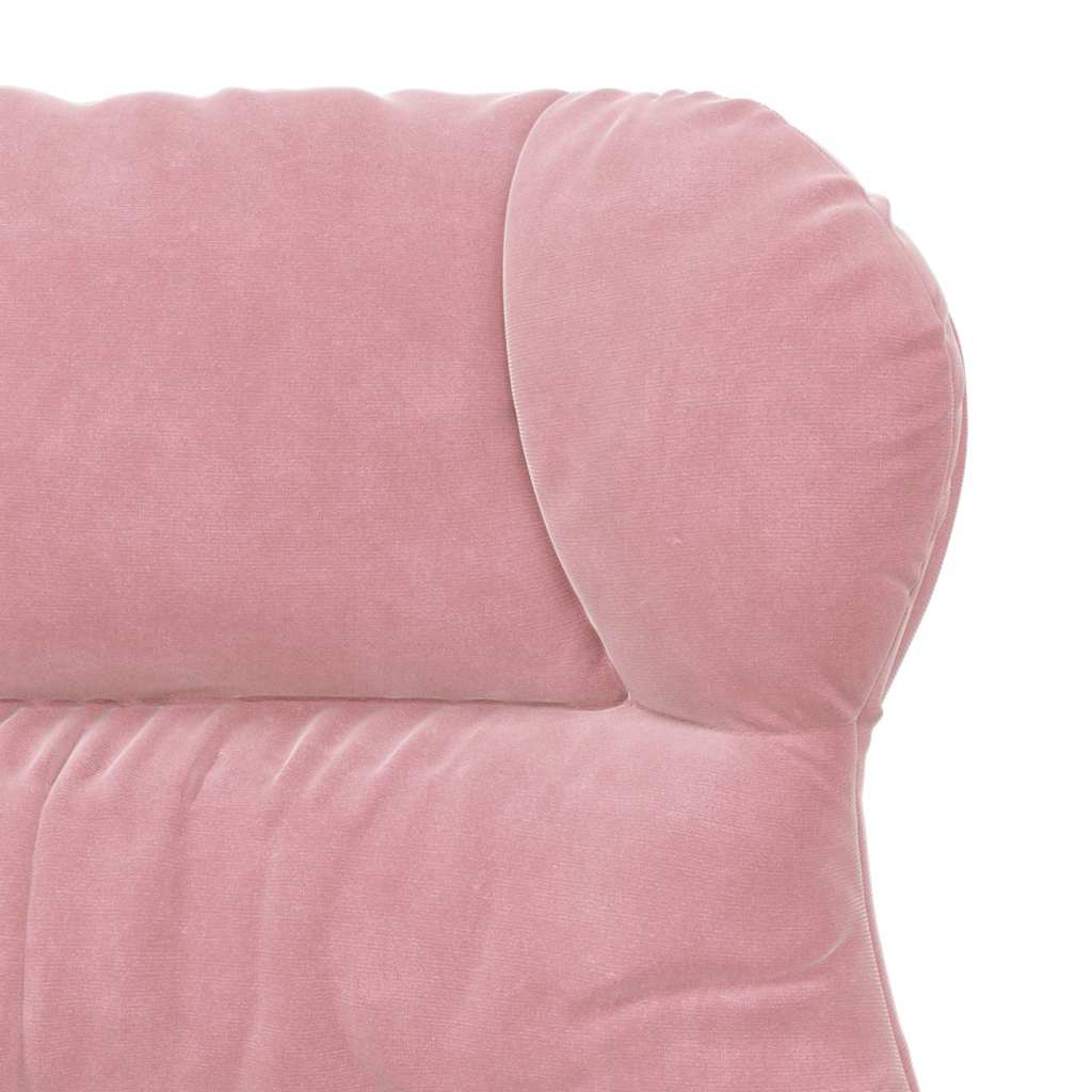 Avslappende Stol Rosa 69 X 74 X 93 Cm Fløyel