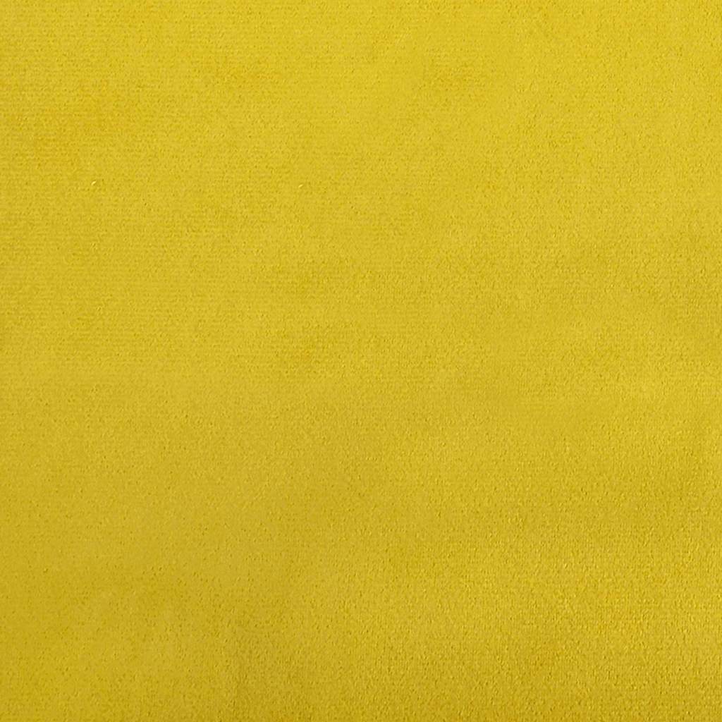 Avslappende Stol Gul 69 X 74 X 93 Cm Fløyel