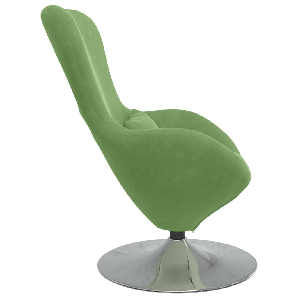 Eggstol Lysegrønn 63 X 73 X 90 Cm Fløyel