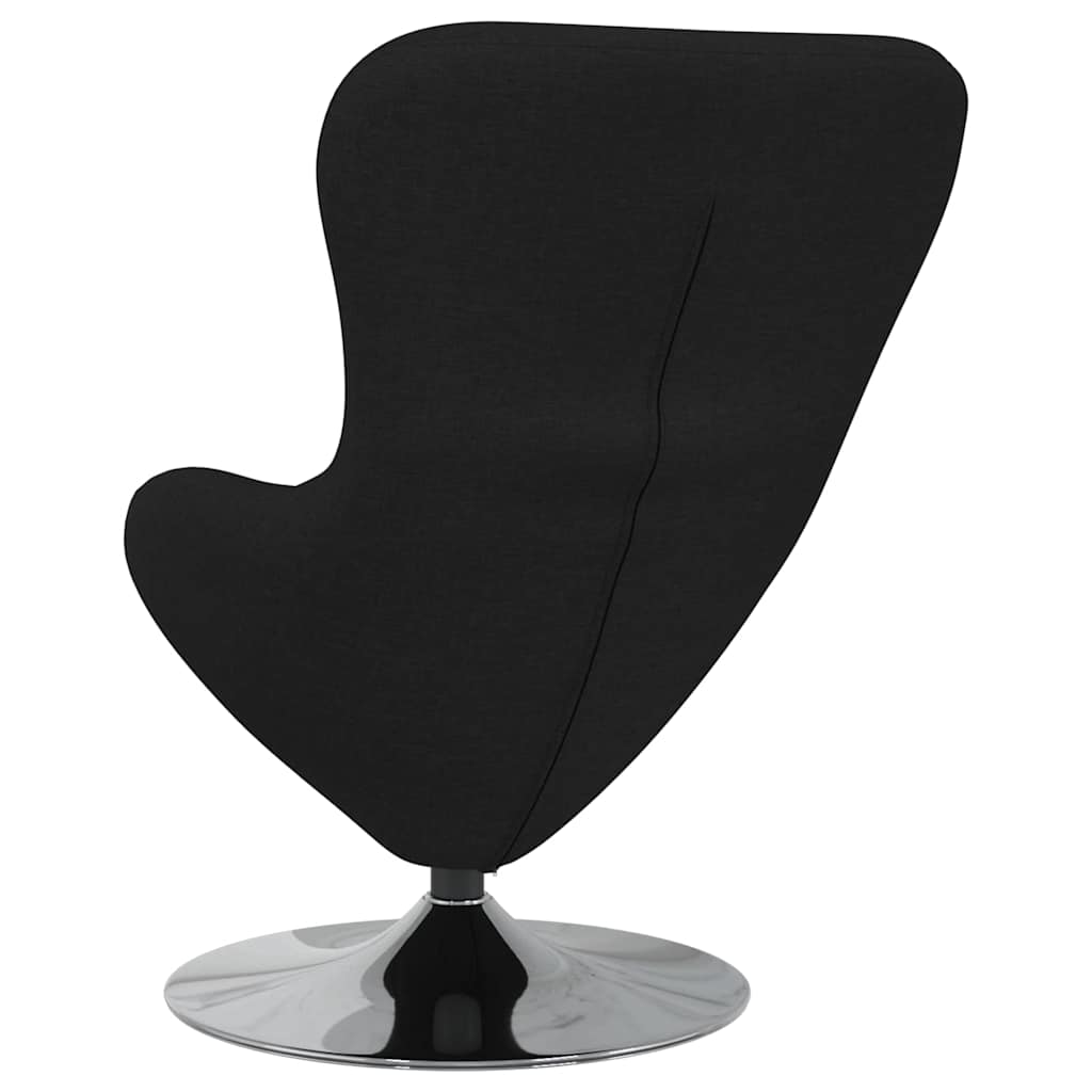 Eggstol Svart 63 X 73 X 90 Cm Stoff