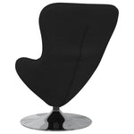 Eggstol Svart 63 X 73 X 90 Cm Stoff