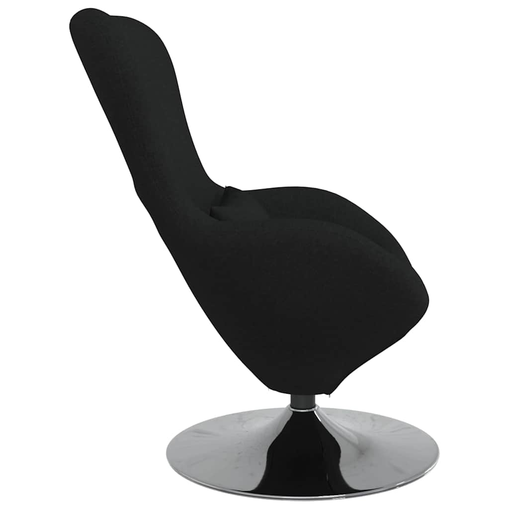 Eggstol Svart 63 X 73 X 90 Cm Stoff