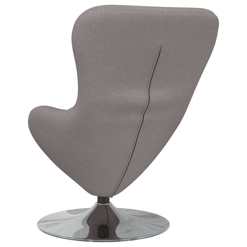 Eggstol Gråbrun 63 X 73 X 90 Cm Stoff