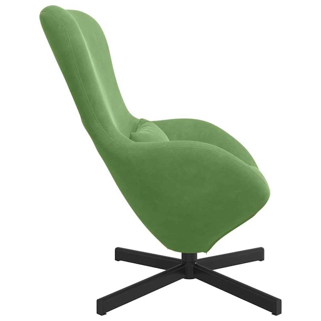 Eggstol Lys Grønn 63 X 73 X 90 Cm Fløyel