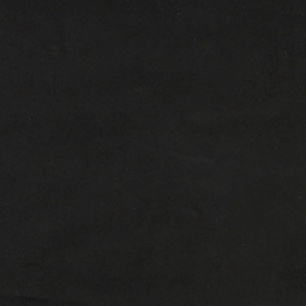 Eggstol Svart 63 X 73 X 90 Cm Fløyel