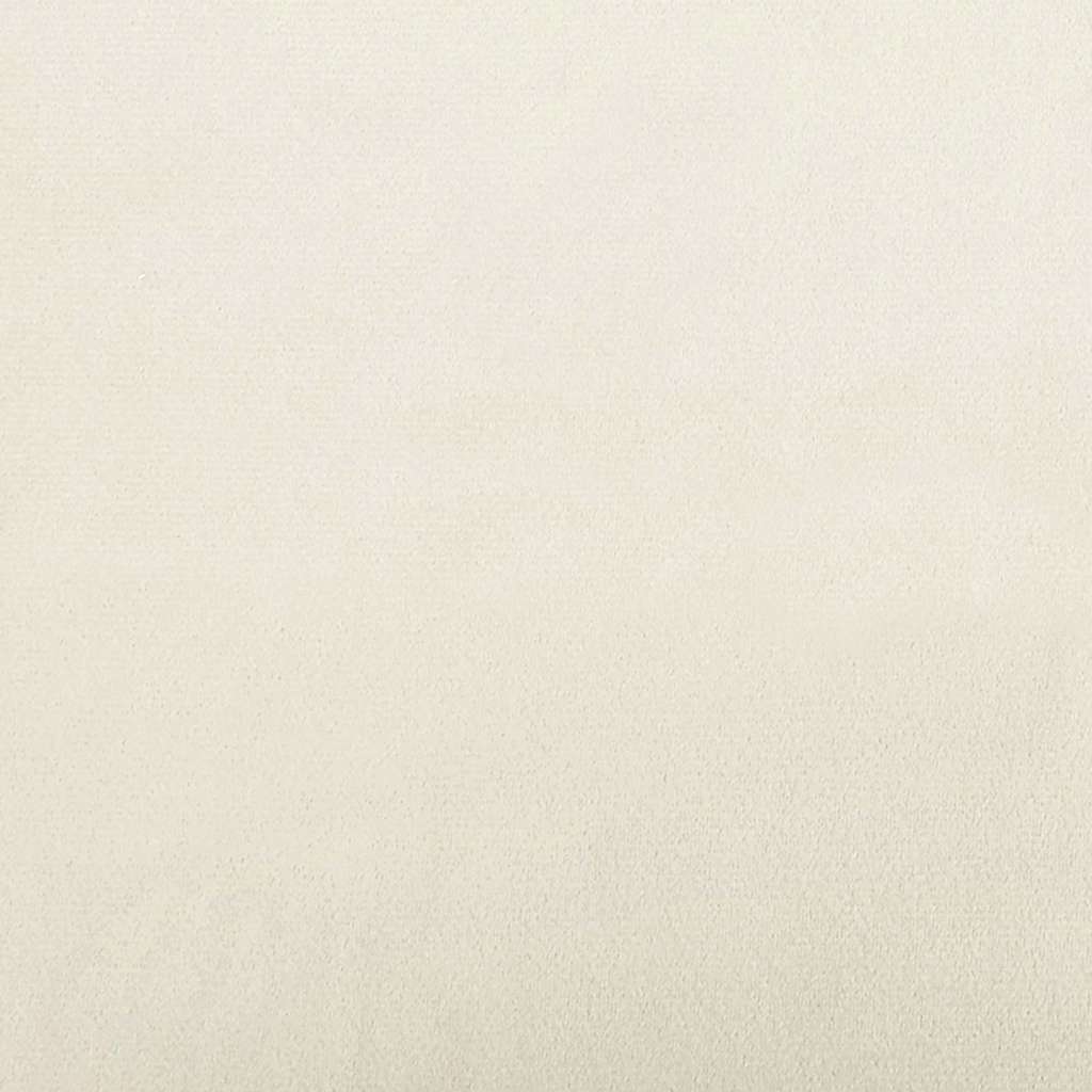 Eggstol Krem 63 X 73 X 90 Cm Fløyel
