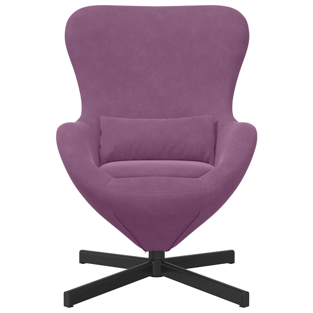 Eggstol Lilla 63 X 73 X 90 Cm Fløyel