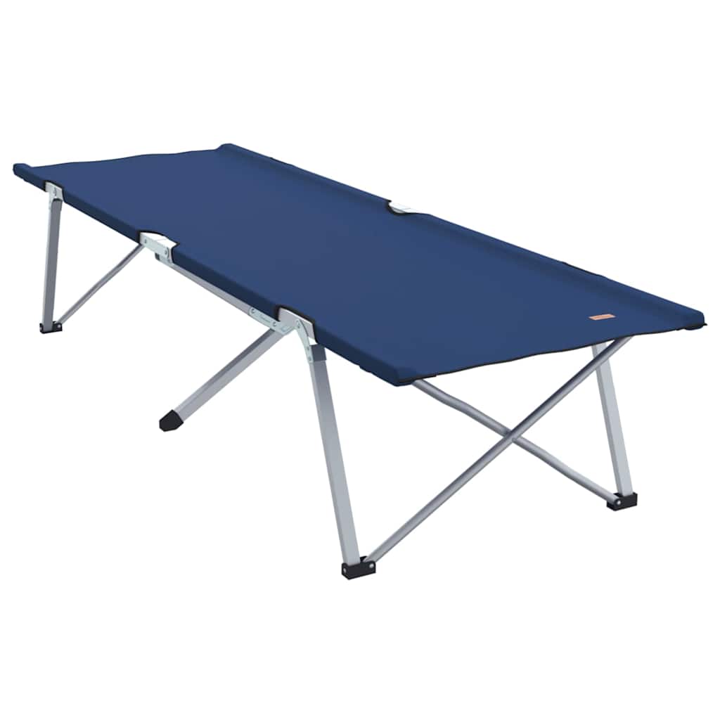 Sammenleggbar Camping Seng Blå 62 X 194 X 42 Cm Oxford-Stoff