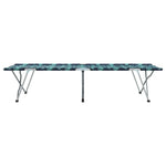 Sammenleggbar Camping Seng Bladmønster 62 X 194 X 42 Cm