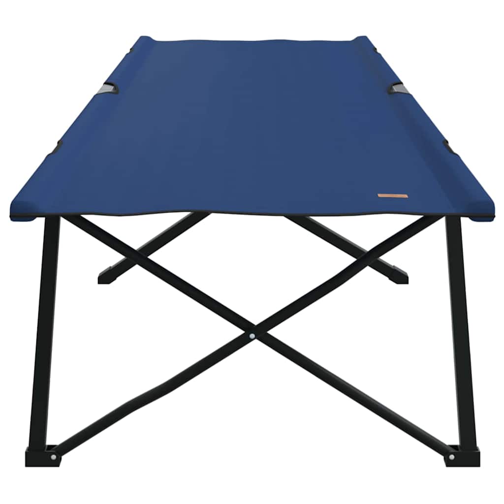 Sammenleggbar Camping Seng Blå 206 X 76 X 74 Cm Oxford-Stoff