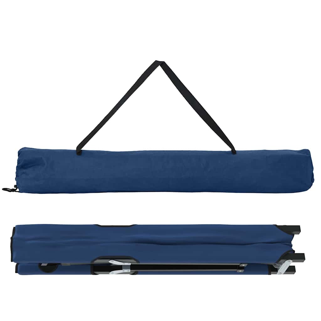 Sammenleggbar Camping Seng Blå 206 X 76 X 74 Cm Oxford-Stoff